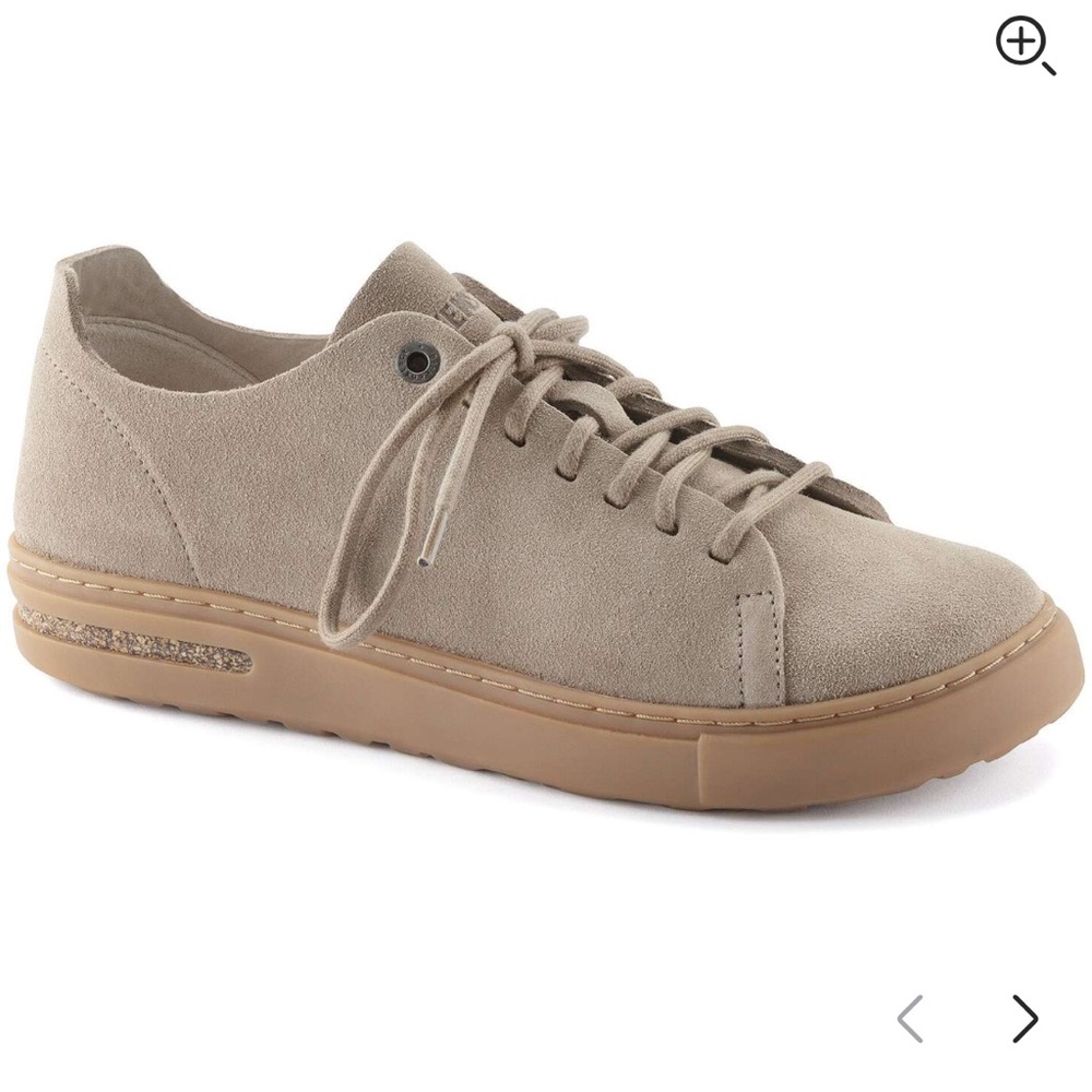 Birkenstock Beige Suede Sneakers